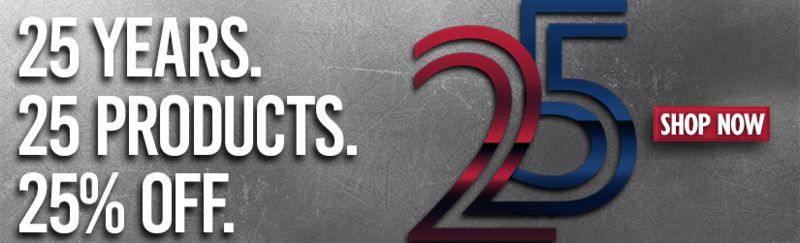 25th Anniversary Sale