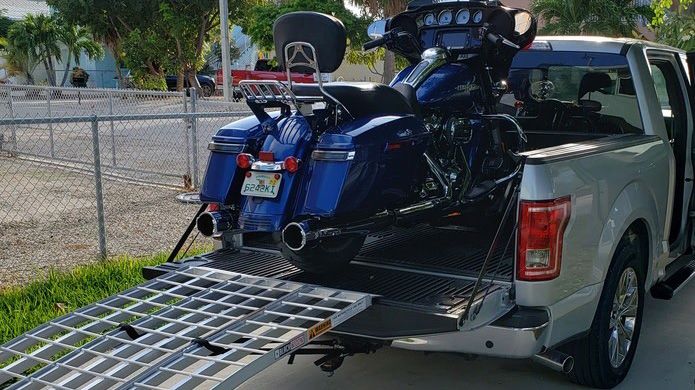 Ride or walk larger bikes up safely