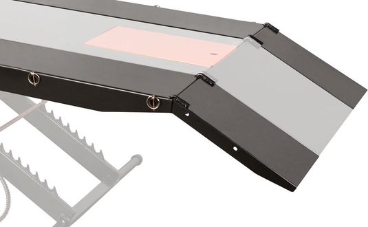 Side extensions and loading ramps for the perfect amount of width