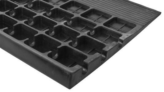 Three Channels for Routing Hoses or Wires