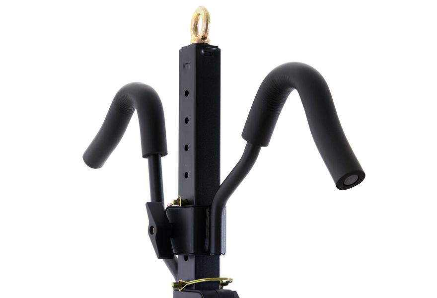 Padded Frame Hooks Protect Bike Finishes