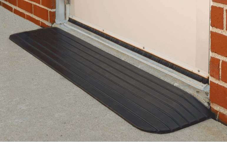 rubber threshold ramp