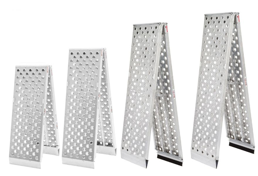 Black Widow 19 inch punch plate motorcycle ramps