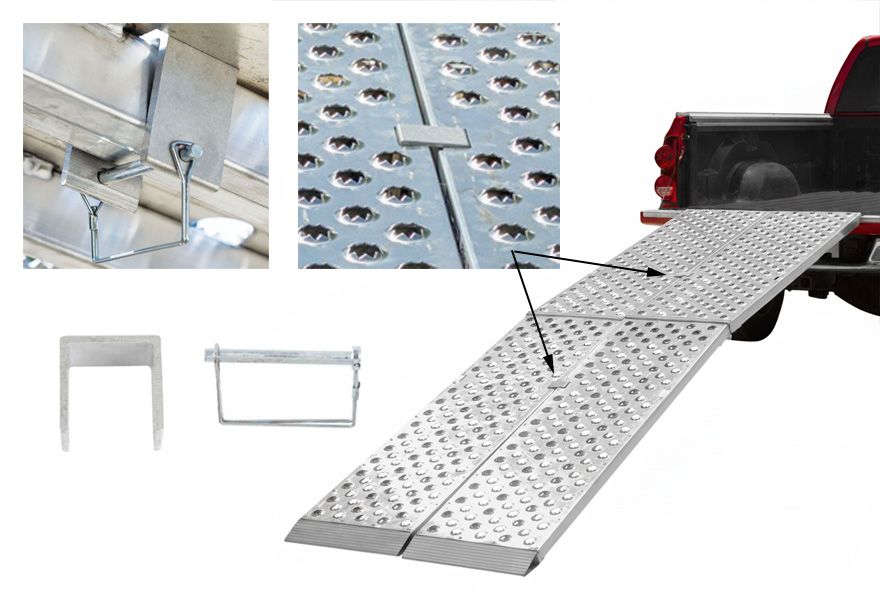 Black Widow motorcycle ramp connection system