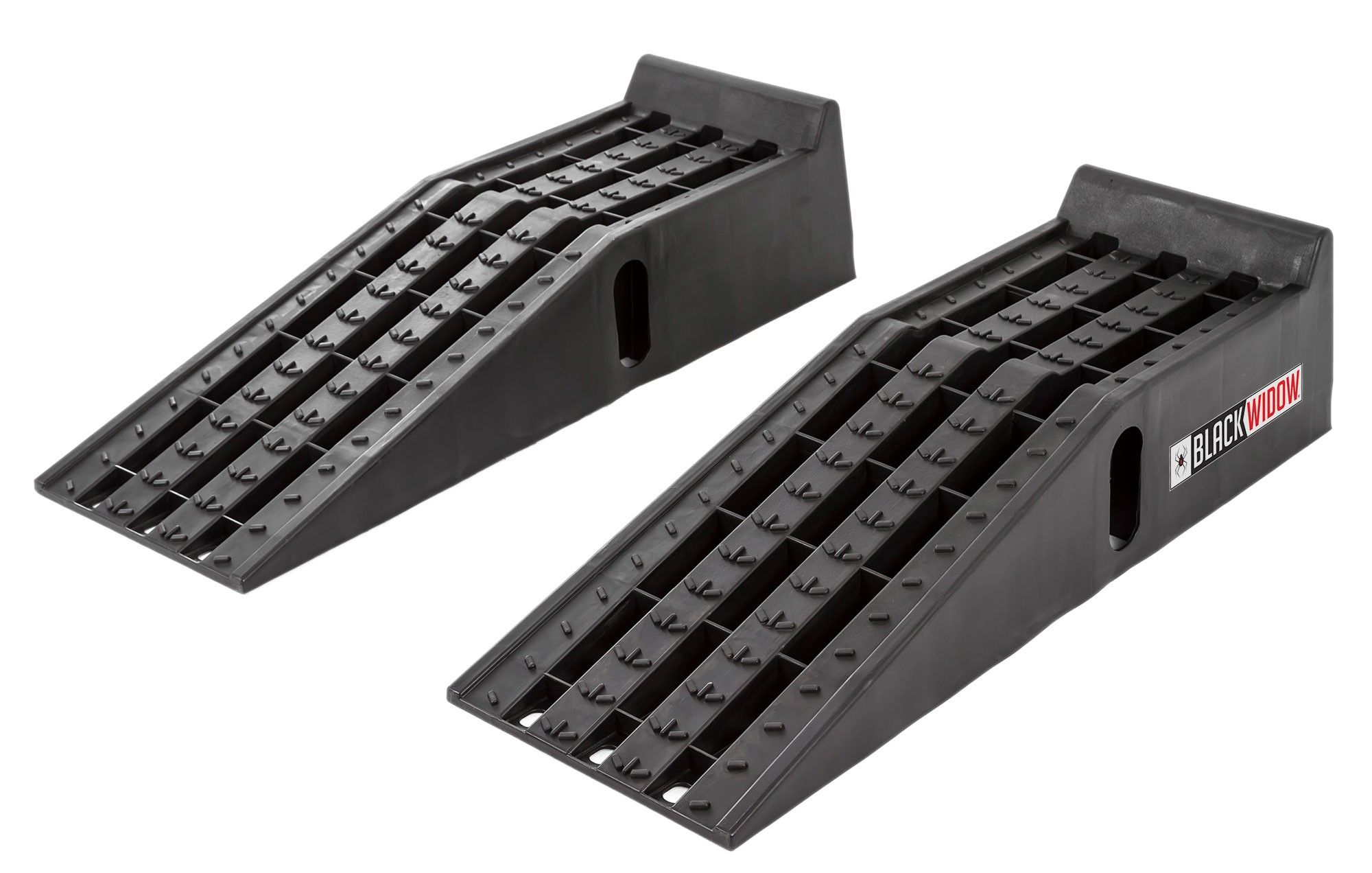 Integrated Tire Stop for Secure Positioning