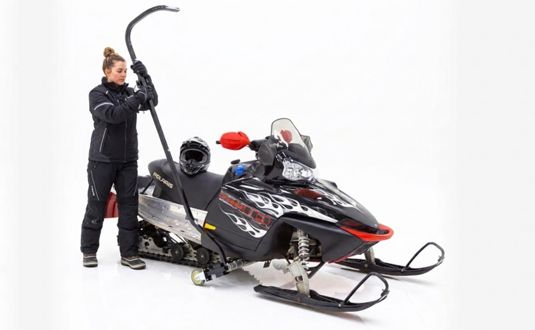 Use leverage to move your sled