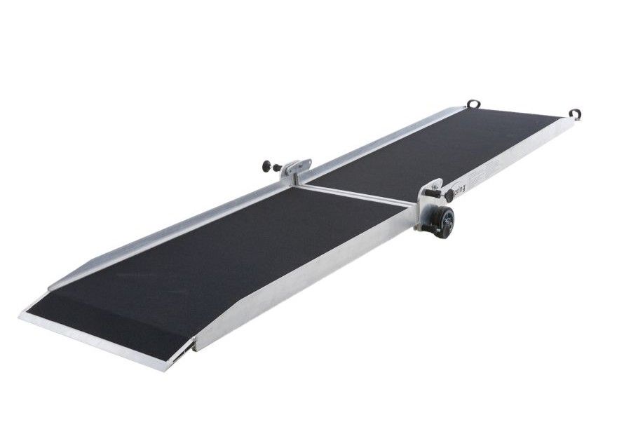 high-traction wheelchair ramp surface