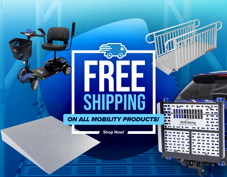 Free Shipping On All Mobility Products!