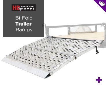NEW! Bi-Fold Aluminum Trailer Ramps - Shop Now!