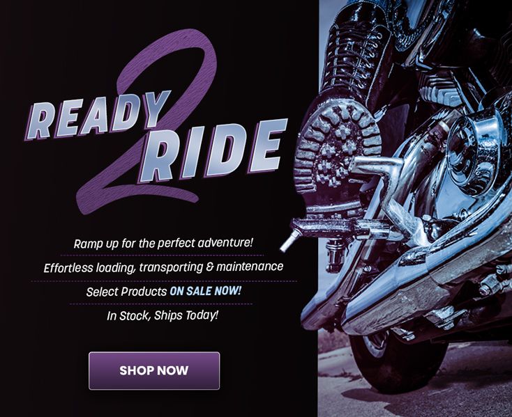 Ready to Ride - Select Products on sale now! -- In Sock , Ships today! Shop Now!