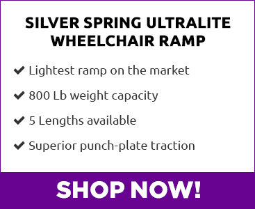 Silver Spring Ultralite Wheelchair Ramp - Shop Now!
