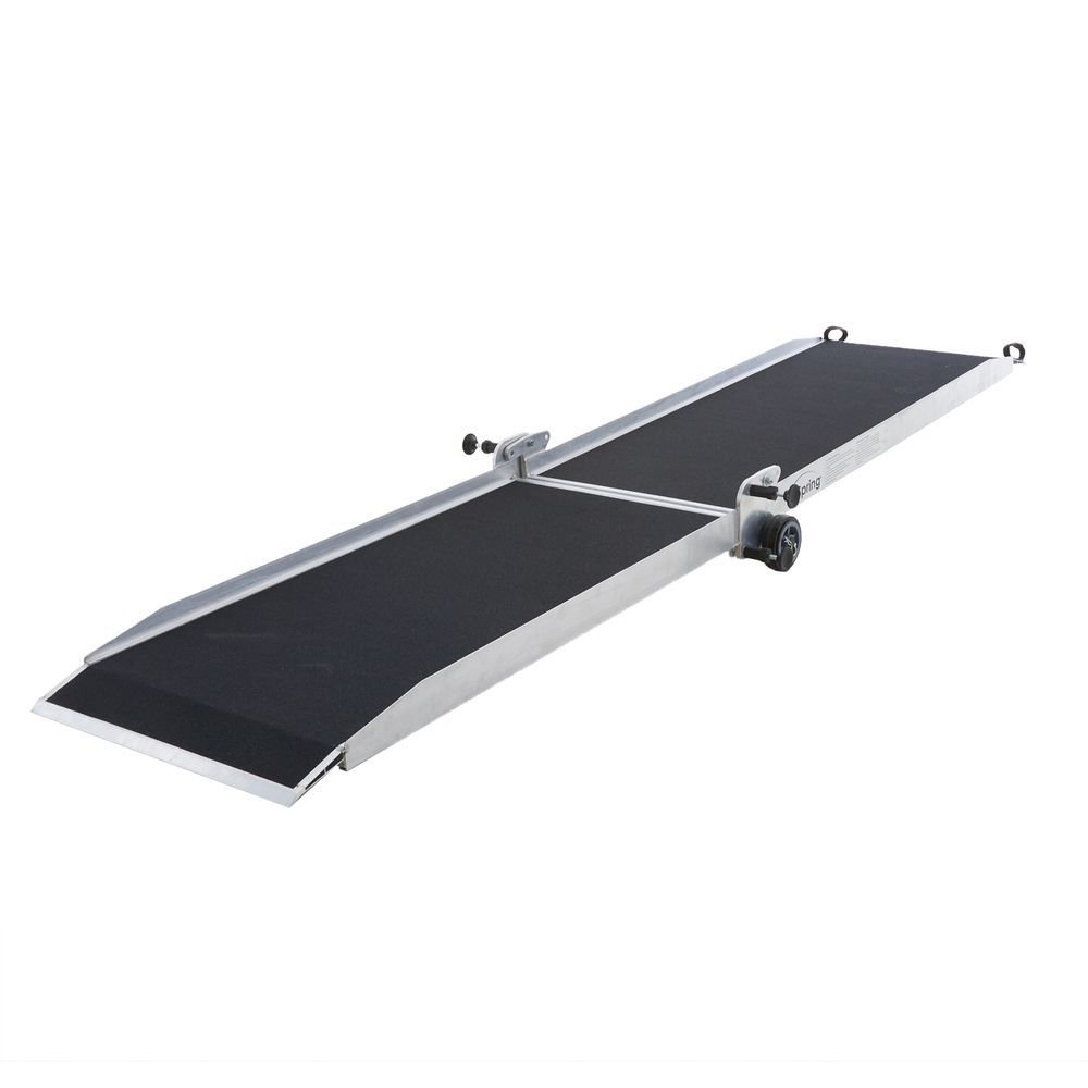 Silver Spring Folding Wheelchair Ramp with Wheels