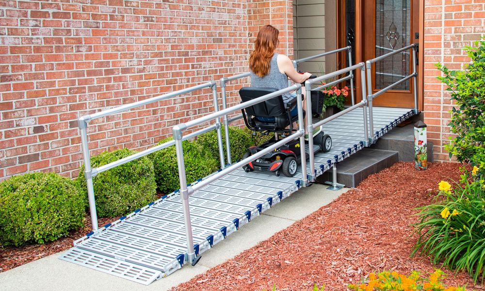 wheelchair handicap ramp