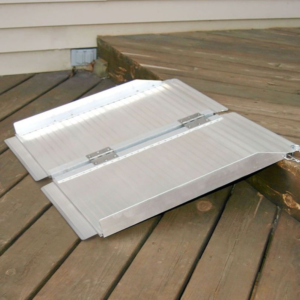 Silver Spring Portable Aluminum Wheelchair Ramp