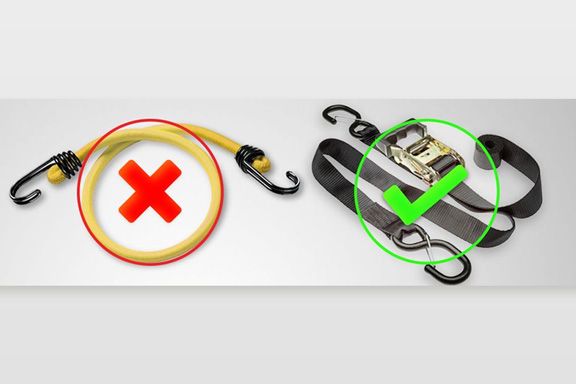 Card image cap for Five Reasons You Shouldn’t Use Bungees Instead of Tie-Down Straps