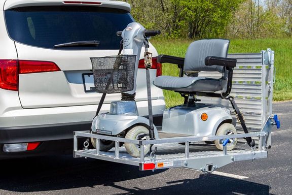 Card image cap for How to Choose a Hitch-Mounted Carrier for Your Power Wheelchair or Scooter