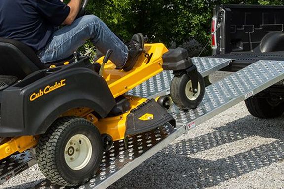 Card image cap for How to Properly Load a Lawn Tractor into a Pickup Truck or Trailer