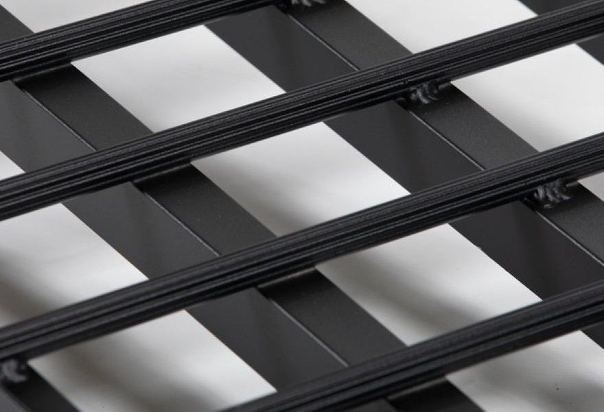 Four-beam aluminum motorcycle ramp