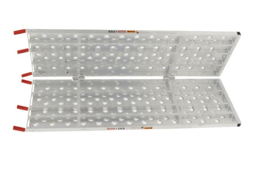Bi-fold aluminum ATV ramp