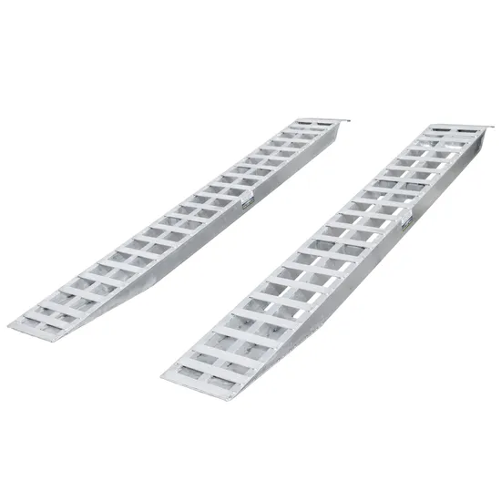 Aluminum Plate End Car Trailer Ramps - 120