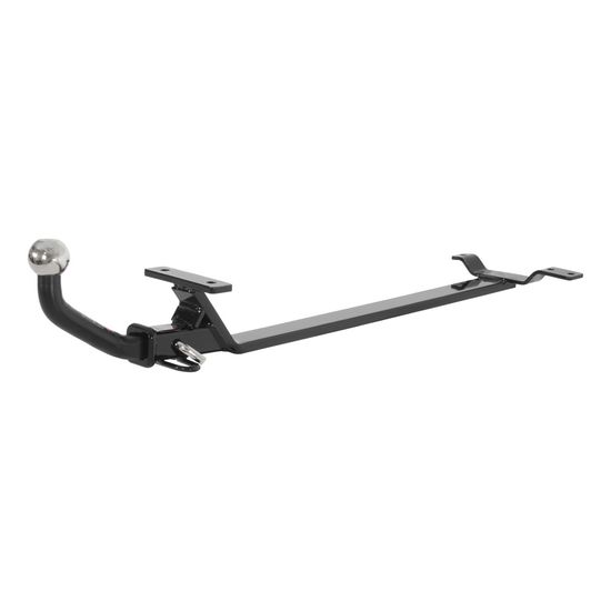 117311 1 x 10 Motorcycle Ratchet Tie-Down Strap with Integrated Soft Loop S-Hook  Keeper - Silver