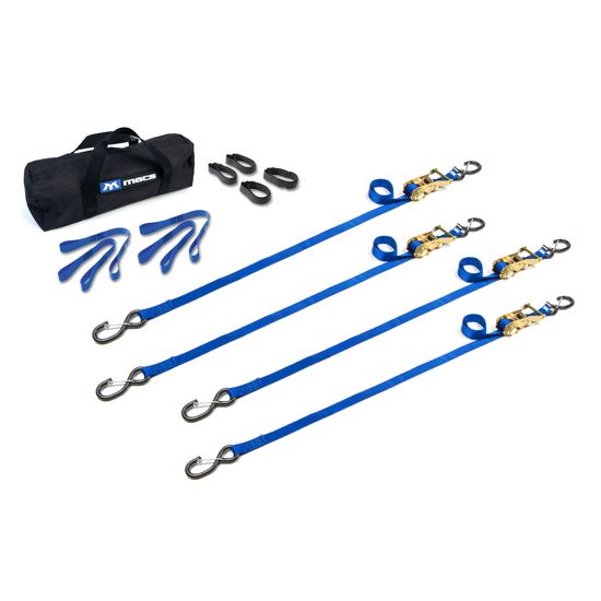 1IN-ATV-MOTO-RTCHT-W-S-HK-KPR 1 ATV  Motorcycle Ratchet Utility Pack with S-Hook and Keeper
