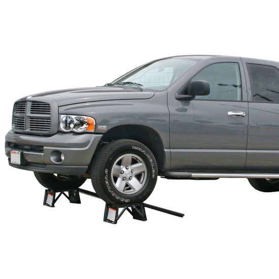 CL-30-2310 Tru-Cut Deluxe Steel 2-Piece Truck Service Ramps - 6000 lb per axle Capacity