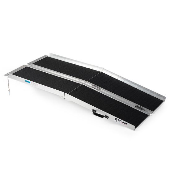 Titan Ramps 5' Multifold Aluminum Wheelchair Ramp - 600 lb. | Discount ...