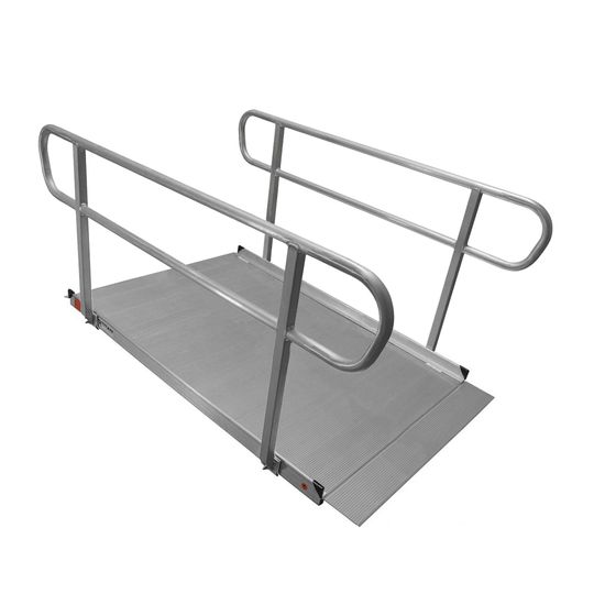 48WCER-HR6 Titan Ramps 6 x 48 Wheelchair Entry Ramp with Handrails