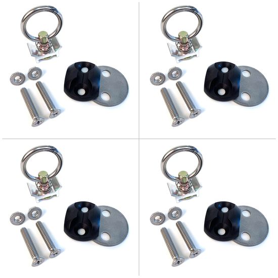 520525 VersaTie Slimline Anchor Plate Assembly - 25 Fastener 4-Pack