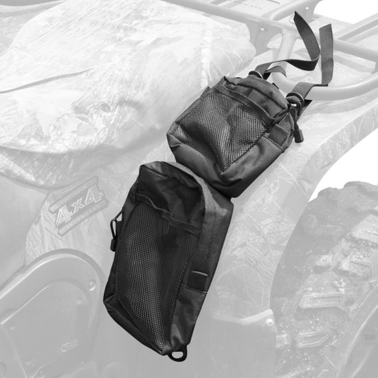 62-ATV-FENDER-BAGS Black Widow ATV Fender Bags
