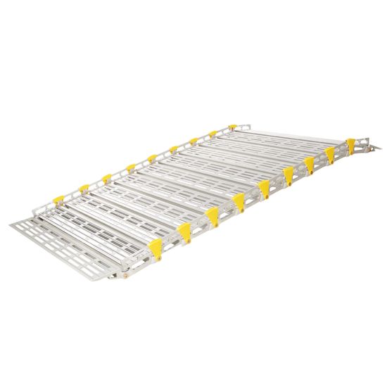 A13607A19 8 L x 36 W Roll-A-Ramp Aluminum Roll-Up Wheelchair Ramps