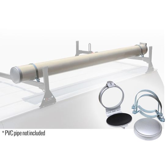 A34W White Vantech 6 Conduit Carrier for Aluminum Channels