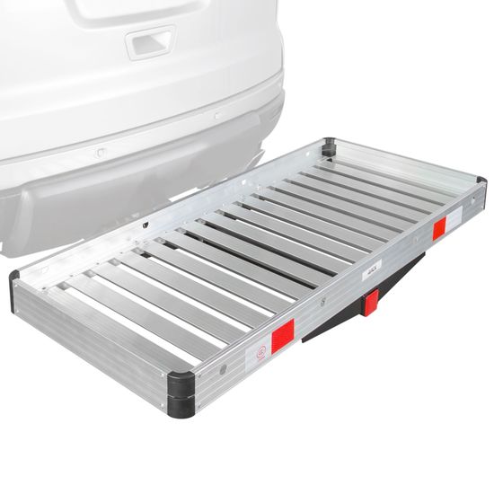 CL-ACC2-4820 Apex Aluminum Tray Deluxe Cargo Carrier for 2 Hitch ONLY 1-14 Hitch Tube Not Included