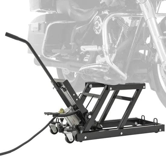 Black Widow Air/Hydraulic Motorcycle & ATV Jack - 1,500 lbs