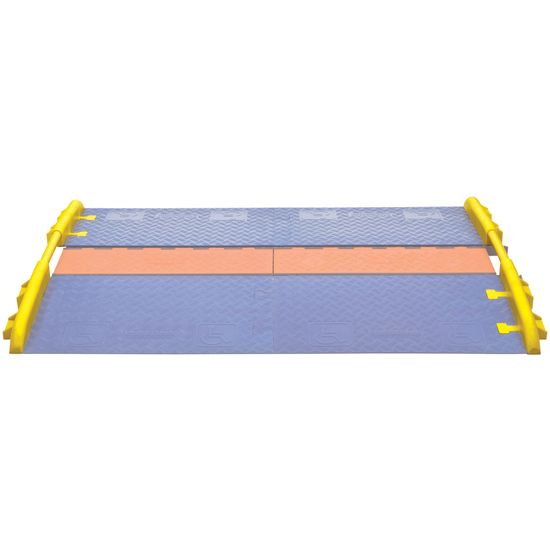 Channel Guard Ramp Cross-Guard ADA Wheelchair Cable Ramp for 5-Channel Guard Dog Cable ...