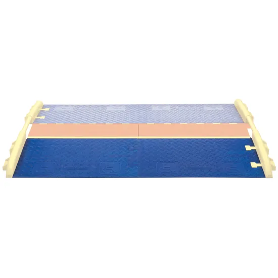 Cross-Guard ADA Wheelchair Cable Ramp for 1-Channel Linebacker