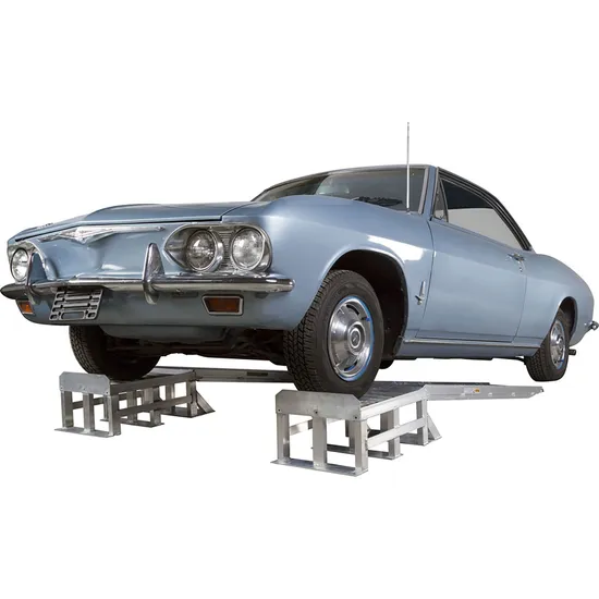 Extra-Long Aluminum 2-Piece Car Service Ramps - 3,000 lbs. per axle ...