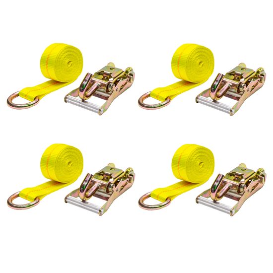 CTS-2D-RJ-4 2 x 12 Side Mount Wheel Net with D-Ring and J-Hooks - 4-Pack