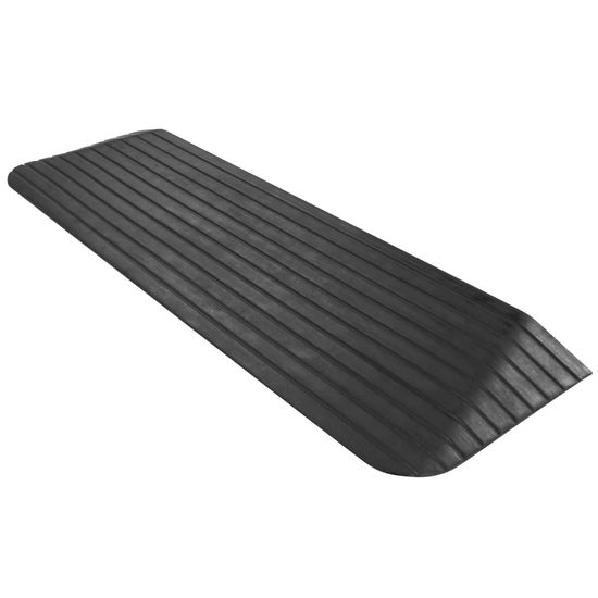 DH-TR-15 1-12 Maximum Rise - Silver Spring Rubber Solid Threshold Ramp