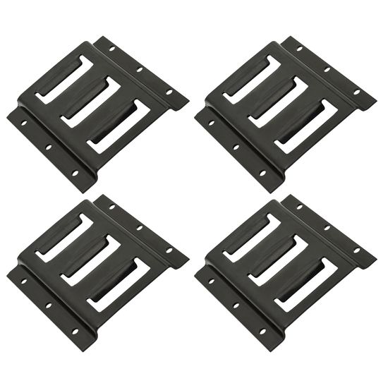 E-TRACK-6B-4 6 E-Track Plate - 4-Pack