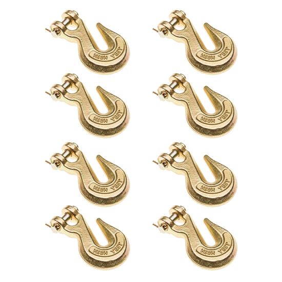 FH-38-8 Heavy-Duty 38 Chain Hook - 8-Pack
