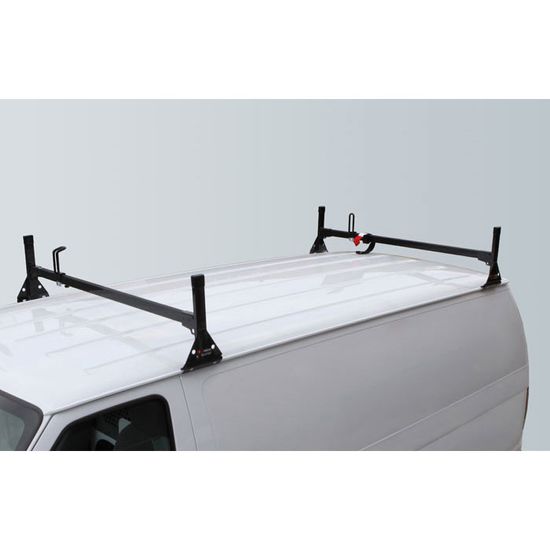 H1052B Black Two Bar Vantech Steel GMC Savana Rack