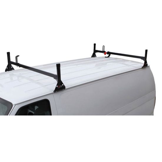 H1062B Black Steel H1 Rack 2 Bar System for a Dodge Ram 1981-On