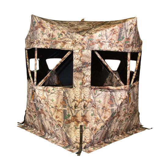 MUD-MGBTP Muddy Twin Peaks Hub Style Hunting Blind  58 x 58