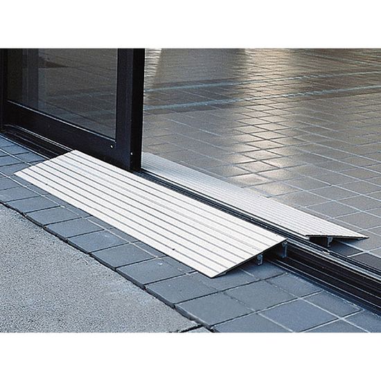 N-Thresh-15 EZ-Access Transitions Aluminum Modular Threshold Ramp - 700 lb Capacity - 95 L