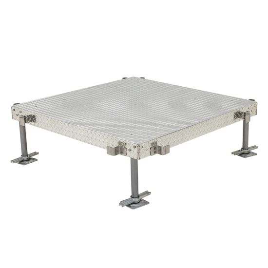 PF1-60 5 x 5 Silver Spring Roll-Tek Platform for Modular Ramp System