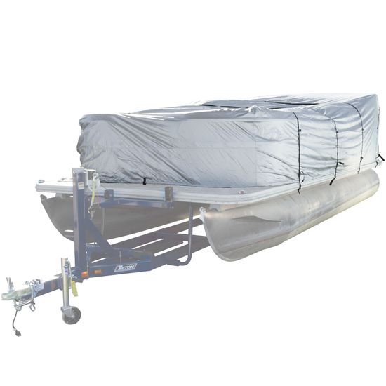 CL-PTC-DLX-A 17-20 Playpen Length 300D Pontoon Boat Cover