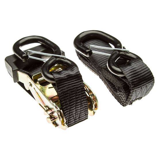 R7-STRAP-2 1 x 7 Ratchet Strap with S-Hooks - 2-Pack