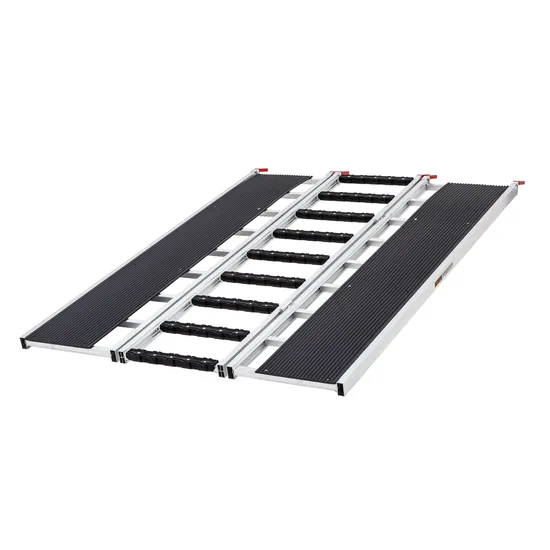 77 inch Tri Fold Ramp with Stud Protectors for Snowmobile